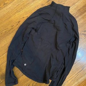 Black lululemon running jacket
